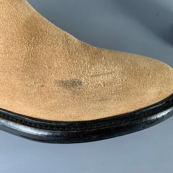 ISABEL MARANT Size 8 -Galna- Tan Suede Chelsea Boots - Picture 10 of 12